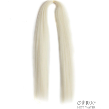 Afro Line Afro műhaj Kanekalon 120cm 80gr #1001 Fehér hajápoló eszköz