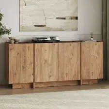 AG Dorma Komód/ konzolasztal 180 cm – Atlantic Pine / Antracit bútor