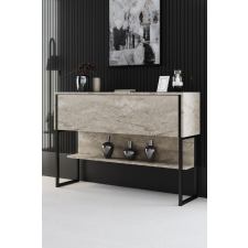AG Komód Luxe - Travertine, Black bútor