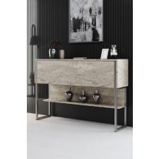 AG Komód Luxe - Travertine, Silver bútor