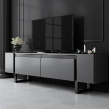 AG TV szekrény Yildiz - Anthracite, Black bútor