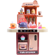 AGA4KIDS MR6135 műanyag konyha, barna konyhakészlet