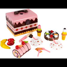 AGA4KIDS Suitcase with wooden sweets (MR6038) konyhakészlet