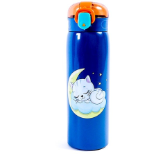 AGA Gyermek termosz, kék, 480 ml termosz