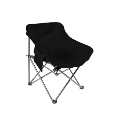 AGA Kemping összecsukható szék AGA DS715 black - fekete horgászszék, ágy