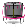 AGA Trambulin belső védőhálóval létrával 305 cm Aga SPORT EXCLUSIVE MRPU1010PINK - Rózsaszín