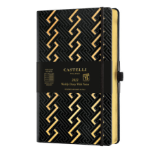 Agenda 2023 semainier grand format C&G romans gold – CASTELLI naptár, kalendárium
