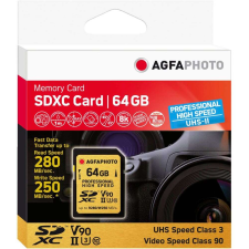 Agfaphoto 10621 memóriakártya 64 GB MicroSDXC UHS-I Class 10 memóriakártya