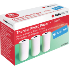  Agfaphoto Pocket Printer és Realikids Instant Nyomtató Papír 3x tekercsben fotópapír