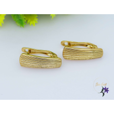  Agnetta gold filled metszett fülbevaló-18K fülbevaló