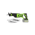AGR-074 Orrfűrész akkumulátoros Greenworks GD24RS 24v, vmélység fa: 210mm, fém: 20mm, akku-töltő nélkül