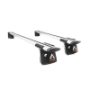 AGURI runner 135 cm C/D alu tetőcsomagtartó tetőkorlátos és tetősínes autókhoz (51030)