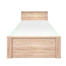  Ágy 120, sonoma tölgy, TOPTY TYP 43 ágy és ágykellék