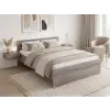  Ágy ELISA 180 x 200 cm, szarvasgomba tölgy Ágyrács: Léces ágyrács, Matrac: Deluxe 10 cm matrac