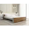  Ágy IKAROS DOUBLE 160 x 200 cm, artisan tölgy/szürke Ágyrács: Léces ágyrács, Matrac: Somnia matrac 18 cm