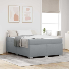  Ágykeret Egyéb Világosszürke 140 x 200 cm szövet ágy és ágykellék