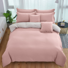  Ágyneműhuzat Dorsia egyszínű púder 6 részes lakástextília