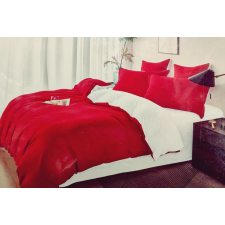  Ágyneműhuzat szett 7 részes, pamut, Piros-Fehér lakástextília