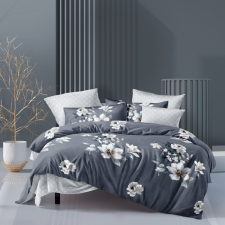  Ágyneműhuzat Zendaya szürke fehér virág 7 részes lakástextília