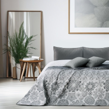 Ágytakaró ALHAMBRA szín szürke nyomott anyag mikroszálas 170x210 DecoKing lakástextília