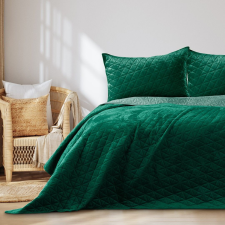 Ágytakaró LAILA szín üvegzöld stílus glamour anyag bársony, poliészter 170x270 AmeliaHome lakástextília