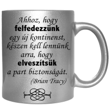 Ahhoz, hogy felfedezzünk egy új kontinenst... – Bögre, változtatható felirattal, exkluzív színekben bögrék, csészék