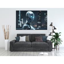 Ai Generált Fantasy Vászonkép - Egy Új Barát grafika, keretezett kép
