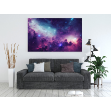 Ai Generált Fantasy Vászonkép - Kozmikus Felhő grafika, keretezett kép