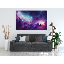 Ai Generált Fantasy Vászonkép - Kozmikus Felhő grafika, keretezett kép