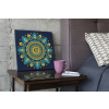  Ai Generált Mandala Vászonkép - Csendes Meditáció Mandala