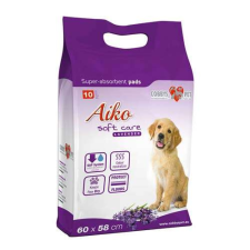 AIKO Soft Care Lavender 60x60cm 10db levendula illatú kutyapelenka kutyafelszerelés