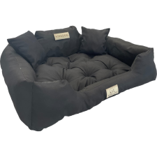 AIO Europe Aio Kutyafekhely 145x115Fekete Kingdog Kutyaágy (CEN-81824) szállítóbox, fekhely kutyáknak