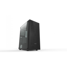 AIO Zephyr Tempered Glass Black számítógép ház