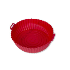 Air fryerhez való szilikon sütőforma – 19 cm kerek forma edény