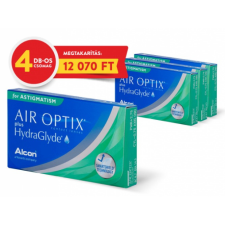 Air Optix Plus HydraGlyde Astigmatism - 4 doboz (6 db/doboz) kontaktlencse
