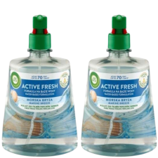 Air Wick Active Fresh Automata Légfrissítő spray utántöltő, Tengeri szellő, 2x228ml tisztító- és takarítószer, higiénia