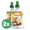 Air Wick Active Fresh Édes vanília és Shea vaj Utántöltő automata légfrissítő készülékhez 2x228ml