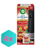  Air Wick ACTIVE FRESH készülék+utántöltő 228 ml Winter Punch &amp; Spices KARTON - 4 db