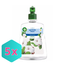  Air Wick ACTIVE FRESH utántöltő 228 ml Fresh Cotton KARTON - 5 db tisztító- és takarítószer, higiénia