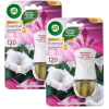 Air Wick Elektromos légfrissítő készülék Bársonyos Szatén és Éji Liliom utántöltővel 2x19ml