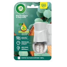 Air Wick Elektromos légfrissítő készülék Eukaliptusz és Cédrusfa utántöltővel 19ml tisztító- és takarítószer, higiénia