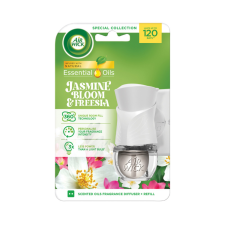 Air Wick elektromos légfrissítő készülék, Virágzó jázmin és frézia utántöltővel (19 ml) tisztító- és takarítószer, higiénia