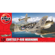 AIRFIX Curtiss P-40B Warhawk repülőgép makett 1:72 (A01003B) makett