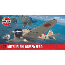 AIRFIX Mitsubishi A6M2b Zero vadászrepülőgép műanyag modeel (1:72) (01005B) helikopter és repülő
