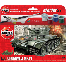 AIRFIX - Starter Set - Cromwell Mk.IV harcjármű makett 1:76 (A55109A) makett
