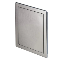 airgroup Szerelő ajtó műanyag ezüst színű 20x20 cm élvédő, sín, szegélyelem