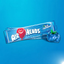  Airheads Blue Raspbery kék málnás cukorka 15,6g csokoládé és édesség