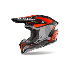 AIROH Aviator 3 Saber 2024 motokrossz bukósisak fényes narancssárga bukósisak