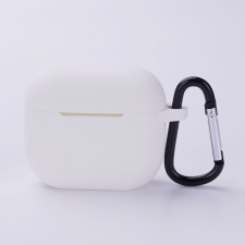  Airpods 3 szilikon tok, Fehér, 2.5 mm fülhallgató, fejhallgató tok