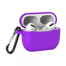  Airpods Pro szilikon tok, Ibolya, 2.5mm fülhallgató, fejhallgató tok
